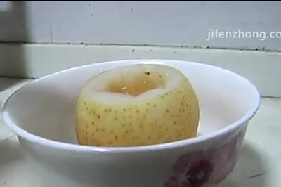 蜂蜜蒸梨