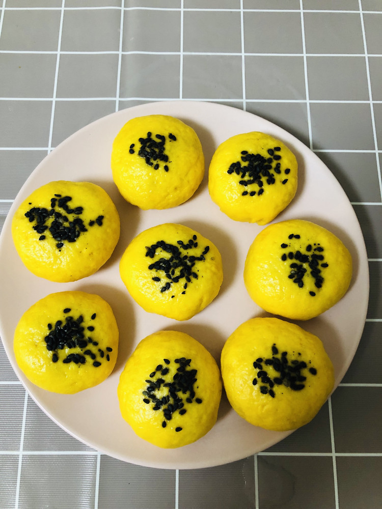 黑芝麻蒸饼的做法