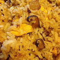 香菇鸡蛋炒饭的做法图解6