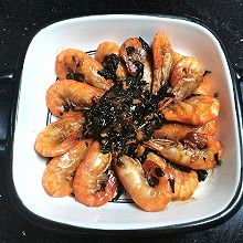 紫苏焗罗氏虾