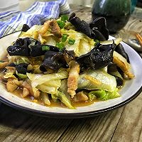 白菜炒木耳的做法图解15