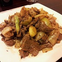 孜然牛肉的做法图解8