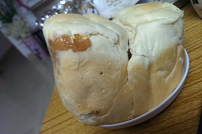 面包机做芝士火腿面包