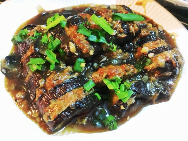肉酿茄子的做法
