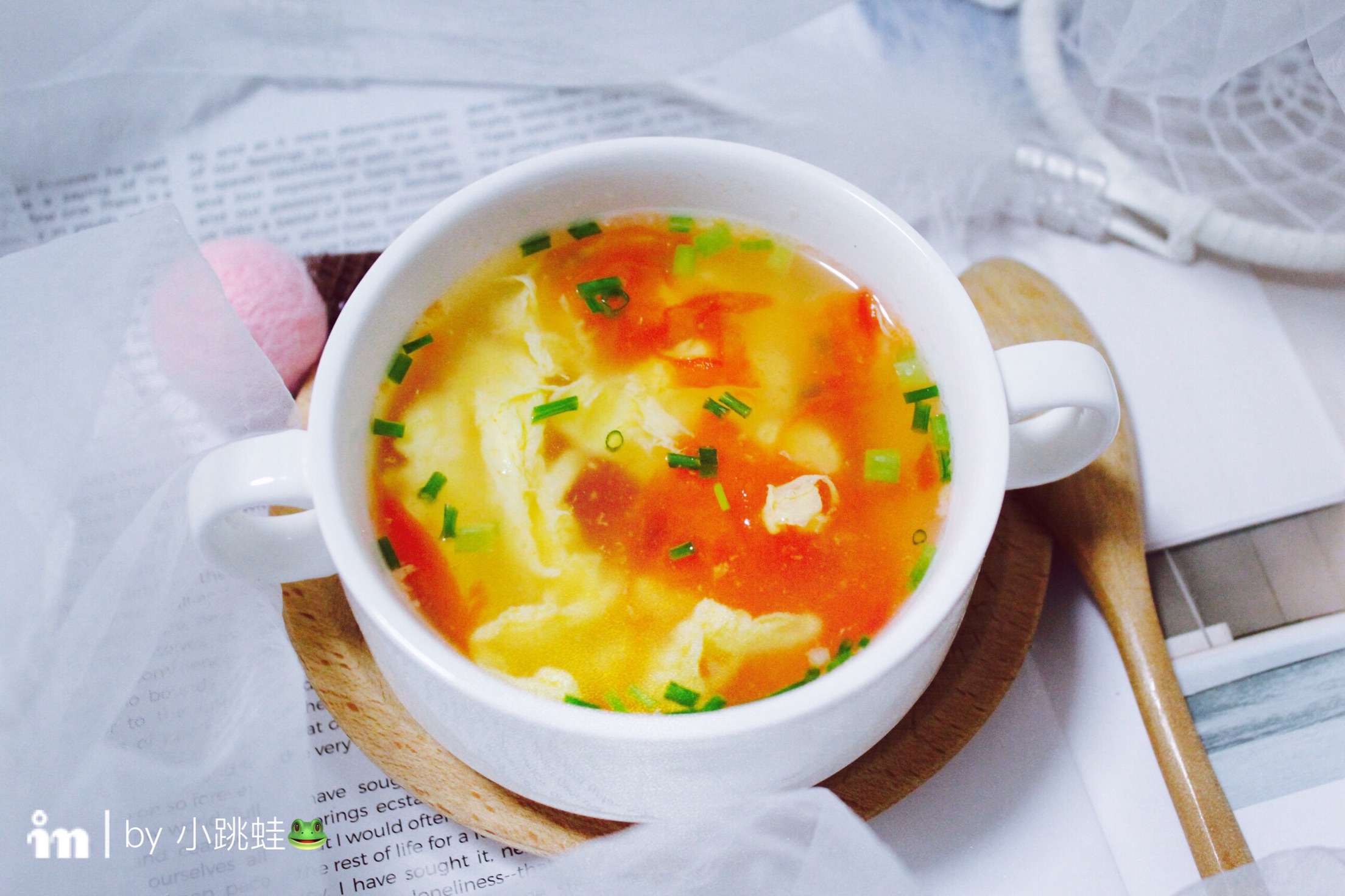营养又美味的菠菜鸡蛋汤，简单易做，汤汁满满，汁香味浓|菠菜|鸡蛋汤|金针菇_新浪新闻