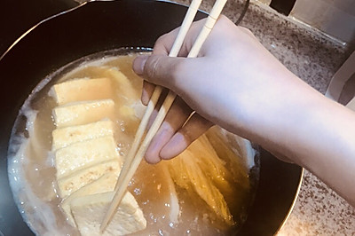 小花儿营养系列----白菜豆腐味增汤