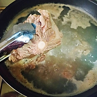 土豆豆角炖排骨的做法图解4