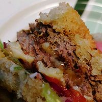 记录多汁汉堡牛肉饼的做法图解11
