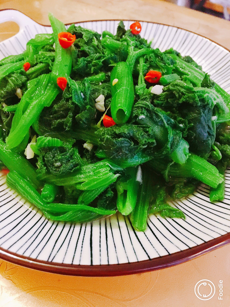清炒南瓜尖的做法
