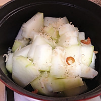 油面筋塞肉焖冬瓜的做法图解1