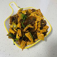 腐竹炒苕皮的做法图解11