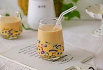 Q弹软糯 醇香丝滑的芋圆珍珠奶茶的做法