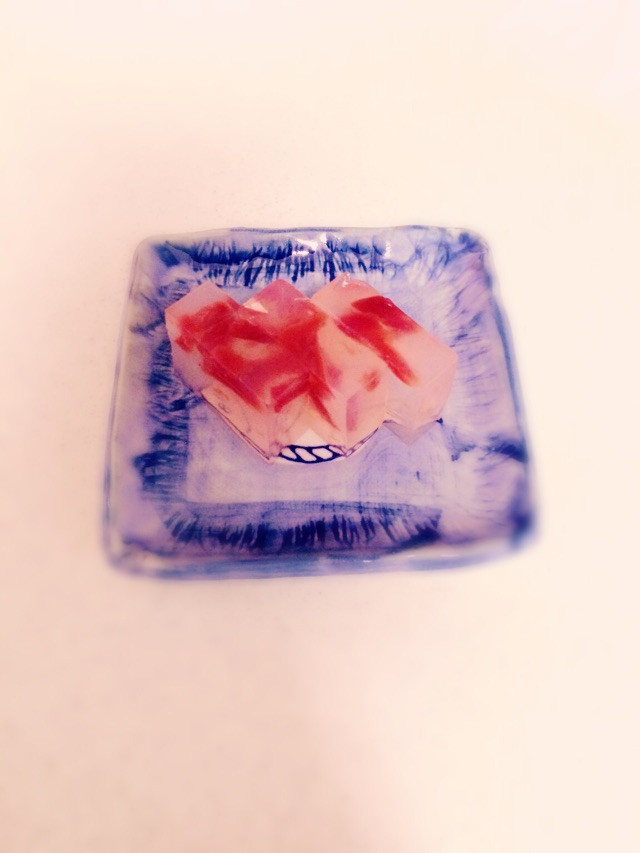 日式梅干寒天的做法