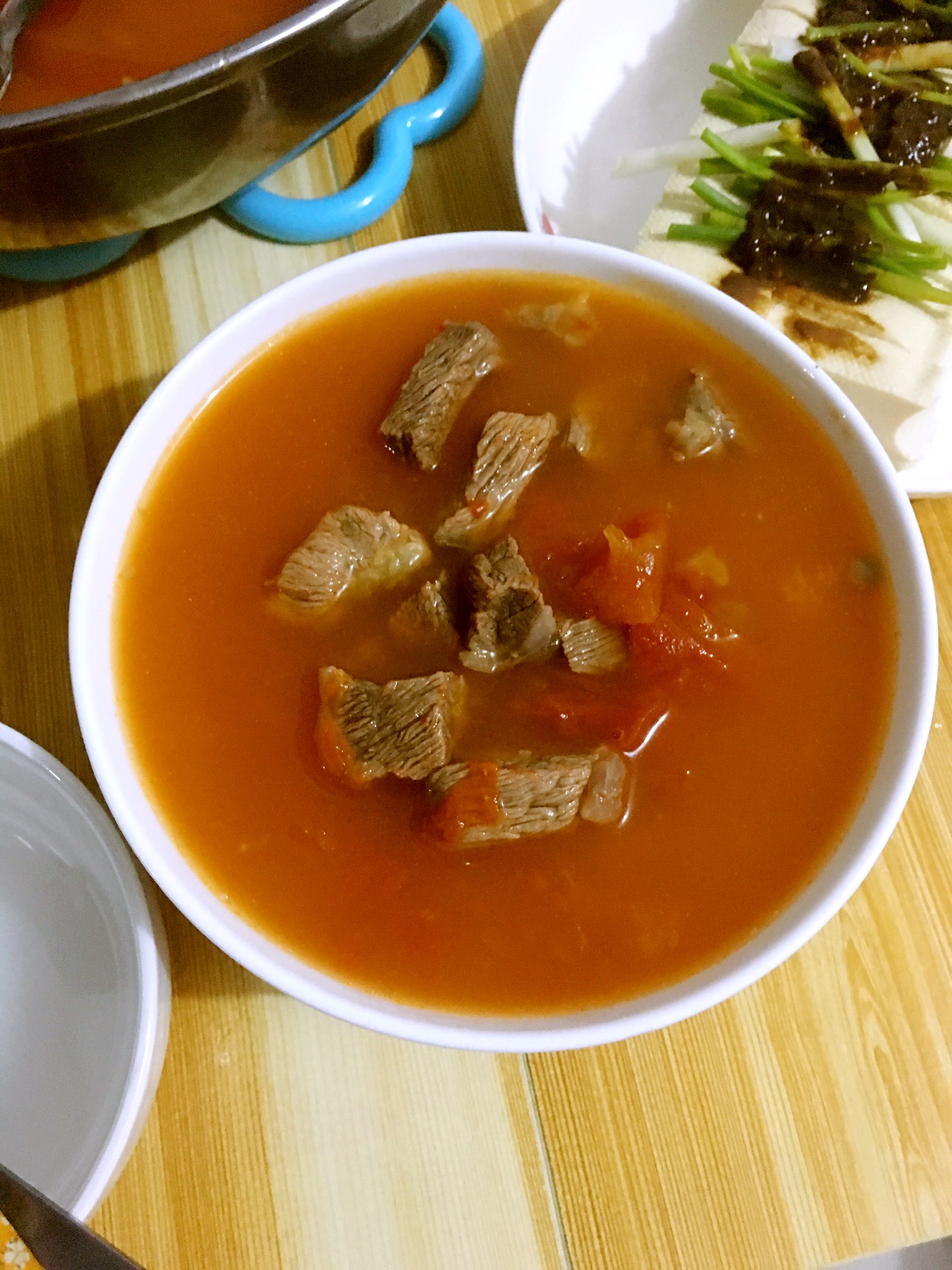 Beef (brisket) persimmon