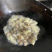 我的减肥晚餐-冬瓜花甲汤的做法图解3