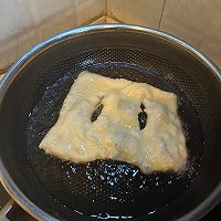 速炸油饼的做法图解3