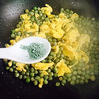 #父亲节，给老爸做道菜#豌豆炒鸡蛋的做法图解14