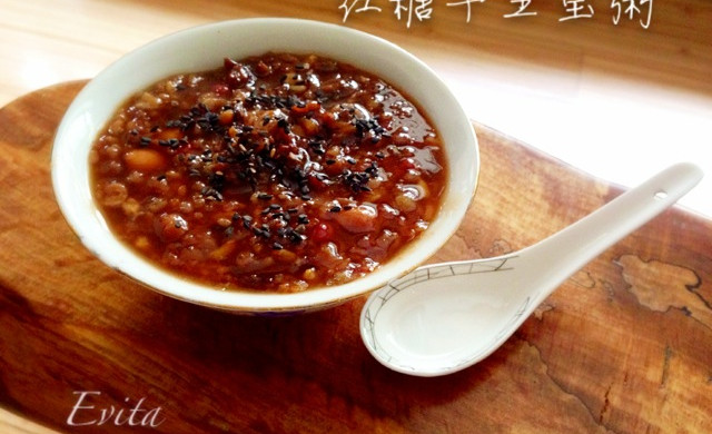 红糖十五宝粥