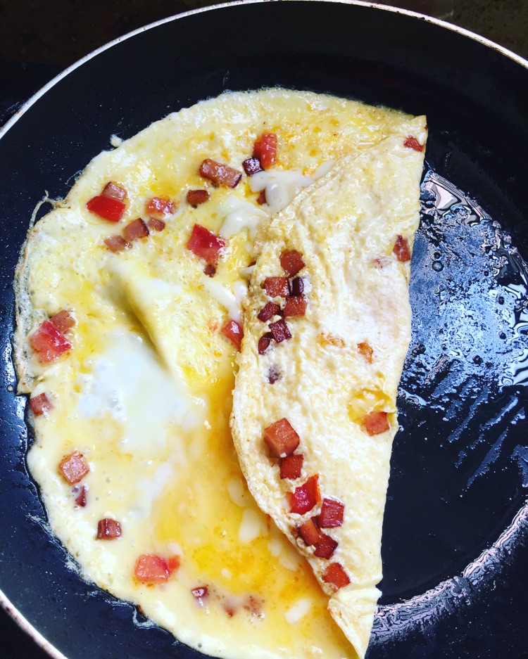 芝士蛋卷  omelet的做法图解7