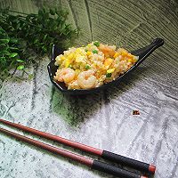 虾仁鸡蛋炒饭的做法图解14