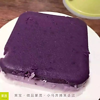果语之紫薯奶香羊羹的做法图解4