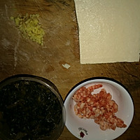 肉沫雪菜烧豆腐的做法图解1