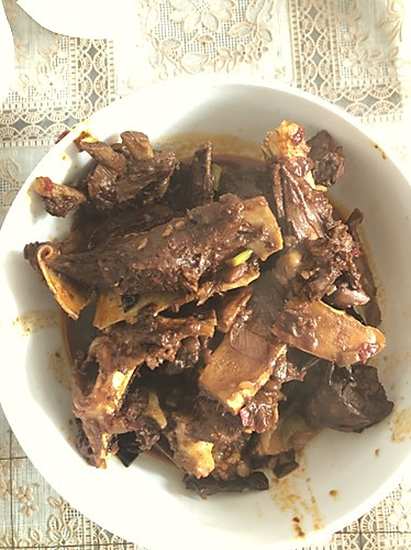 酱烧羊蝎子的做法