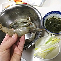 家庭版低油避风塘茶味虾的做法图解2