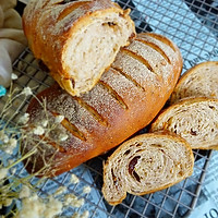 果仁法式乡村面包#有颜值的实力派#的做法图解15