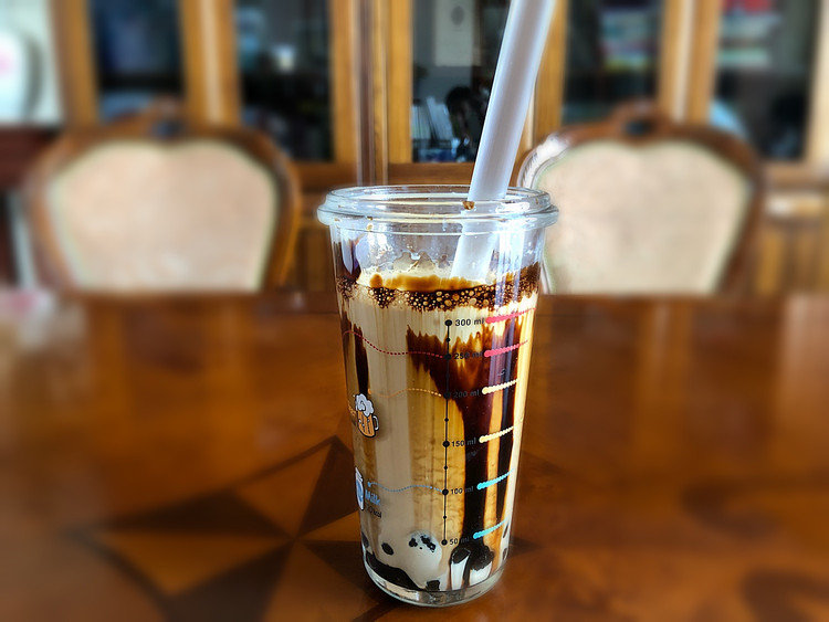 脏脏奶茶的做法