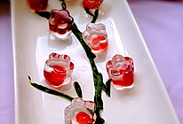 莓花凉粉冻#莓味佳肴#的做法