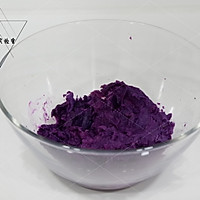 芝麻紫薯小方糕#年味十足的中式面点#的做法图解1