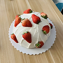 草莓炸弹蛋糕坯