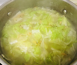 虾米白菜汤的做法