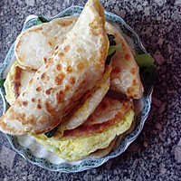 牛奶鸡蛋灌饼的做法图解3