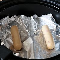 金枪鱼肠焗土豆泥的做法图解3