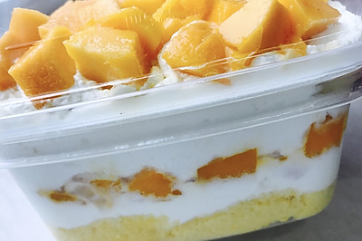 芒果盒子蛋糕