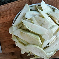 茄子炒菜的做法图解3
