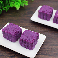 紫薯系列—紫薯山药糕#青春食堂#的做法图解6