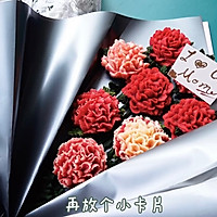 #以美食的名义说爱她#妈妈节的康乃馨曲奇花束的做法图解35