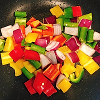 彩椒牛肉粒的做法图解7