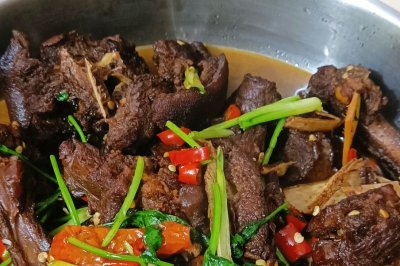 豆瓣酱羊肉