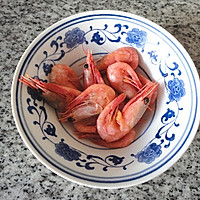 北极虾炒饭的做法图解3