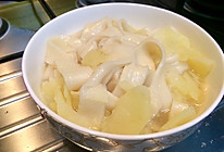 土豆宽面条（实在不知道起啥名）的做法