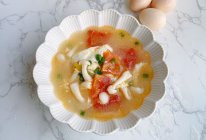 低脂低卡‼️番茄海鲜菇汤的做法