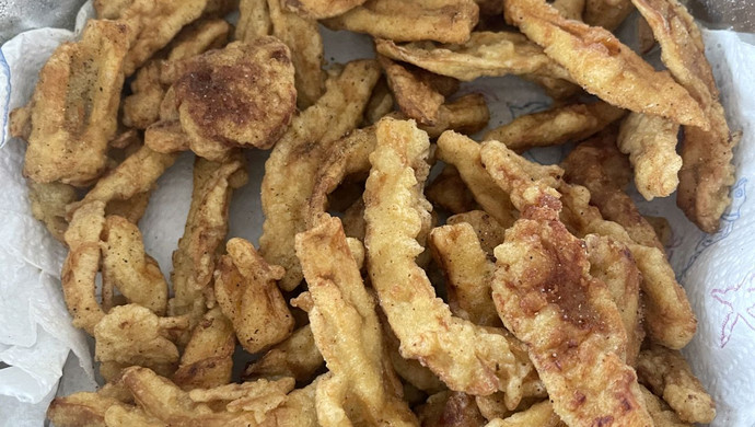 油炸杏鲍菇