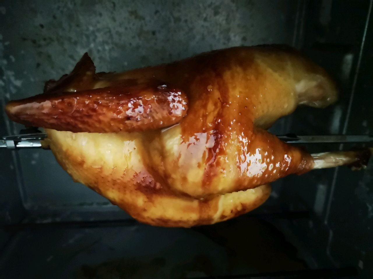 锡纸烤鸡（烤箱版）外酥里嫩肉美多汁（半只鸡）的做法步骤图 - 君之博客|阳光烘站