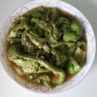 清蒸青茄子的做法图解4