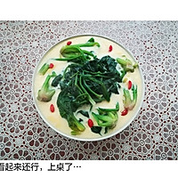 蛋羹菠菜的做法图解8