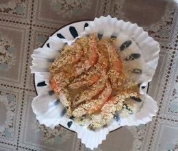 空气炸锅烤大虾的做法